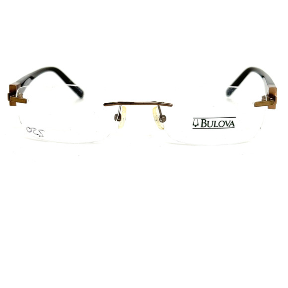 BULOVA eyeglass frames Salzburg 52-17-140 eyewear eyeglasses w/case H14824 - Picture 1 of 7